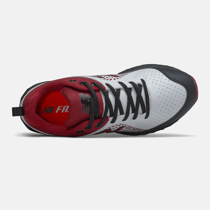 Maroon/Black and White Fresh Foam Velo v2 Turf | New Balance Shoes
