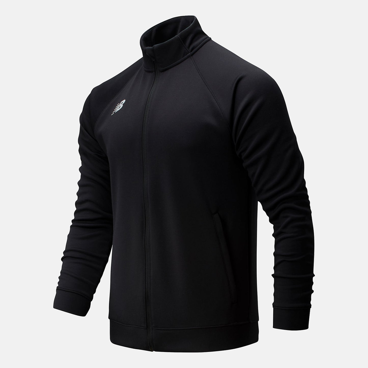 Team Black Knit Training Jacket | New Balance Clothing