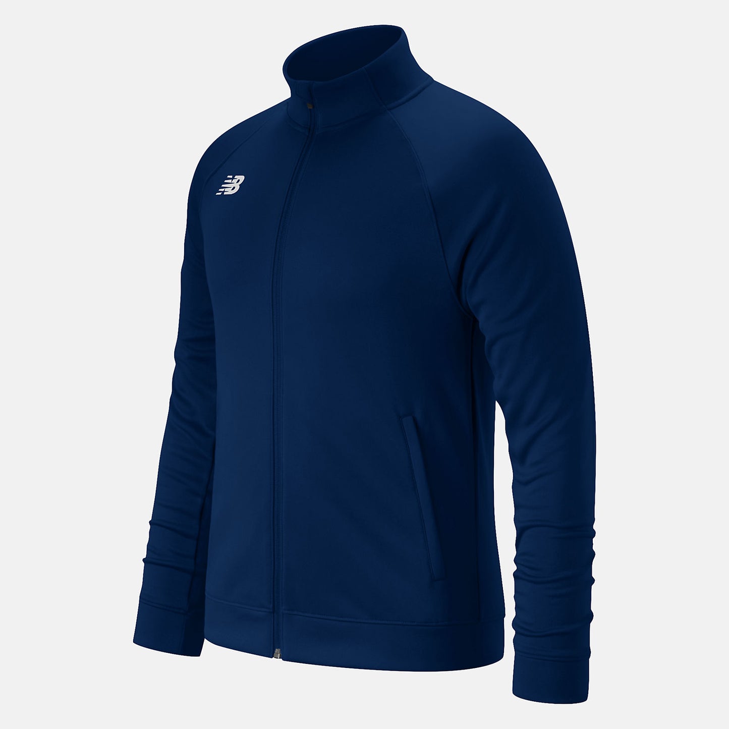 Team Navy Knit Training Jacket | New Balance Clothing