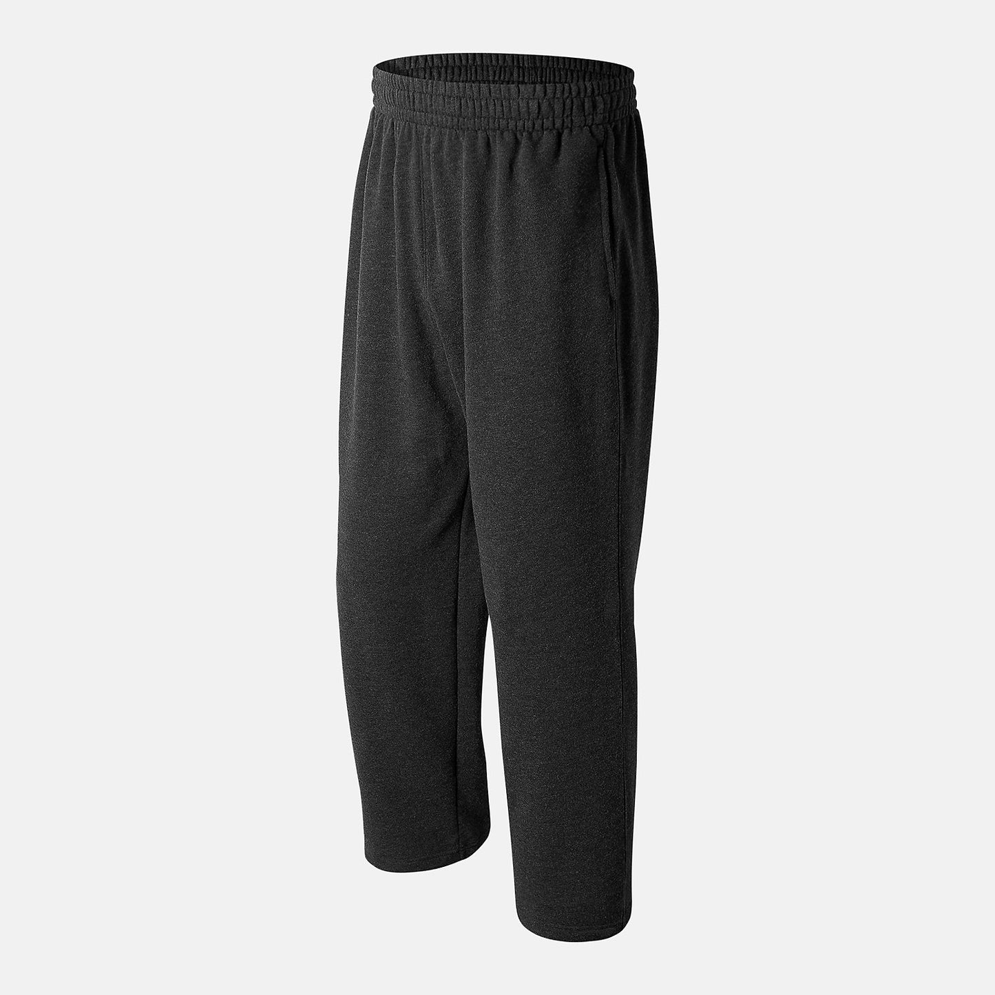 Black Heather Baseball Sweatpant | New Balance Clothing