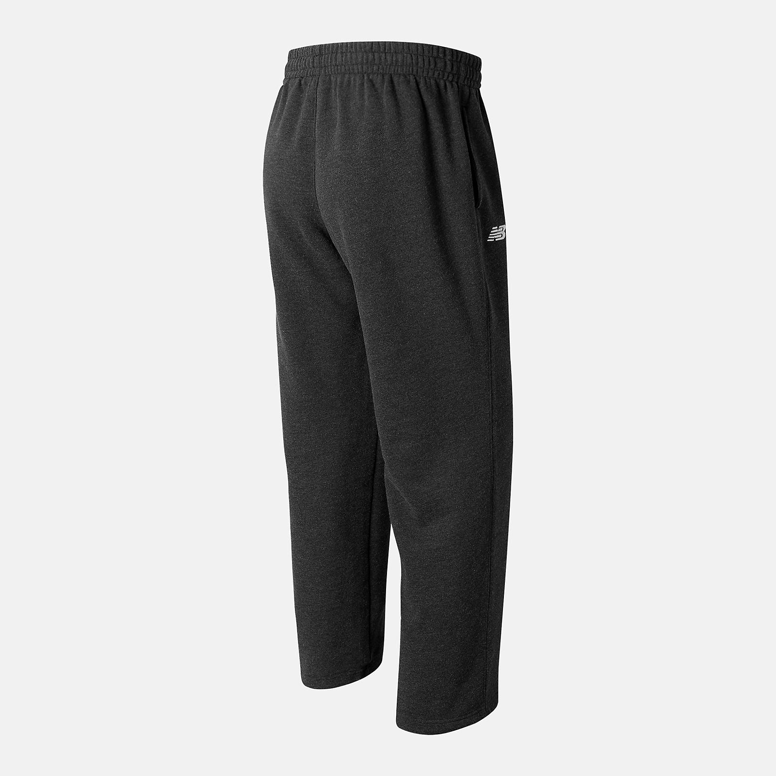 Black Heather Baseball Sweatpant | New Balance Clothing