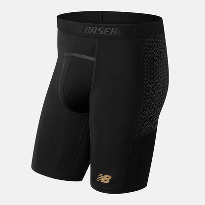 Team Black 4040 Compression Slider Short | New Balance Clothing