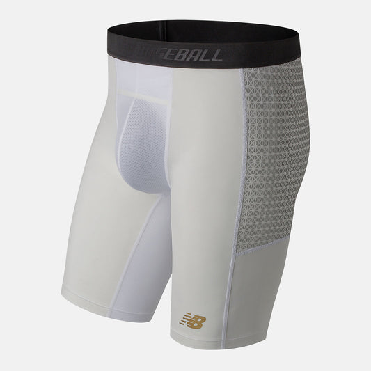 White 4040 Compression Slider Short | New Balance Clothing