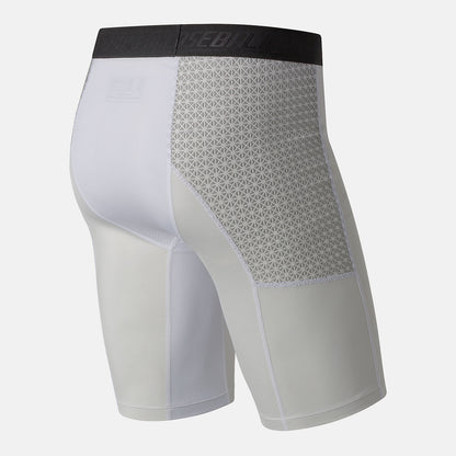 White 4040 Compression Slider Short | New Balance Clothing