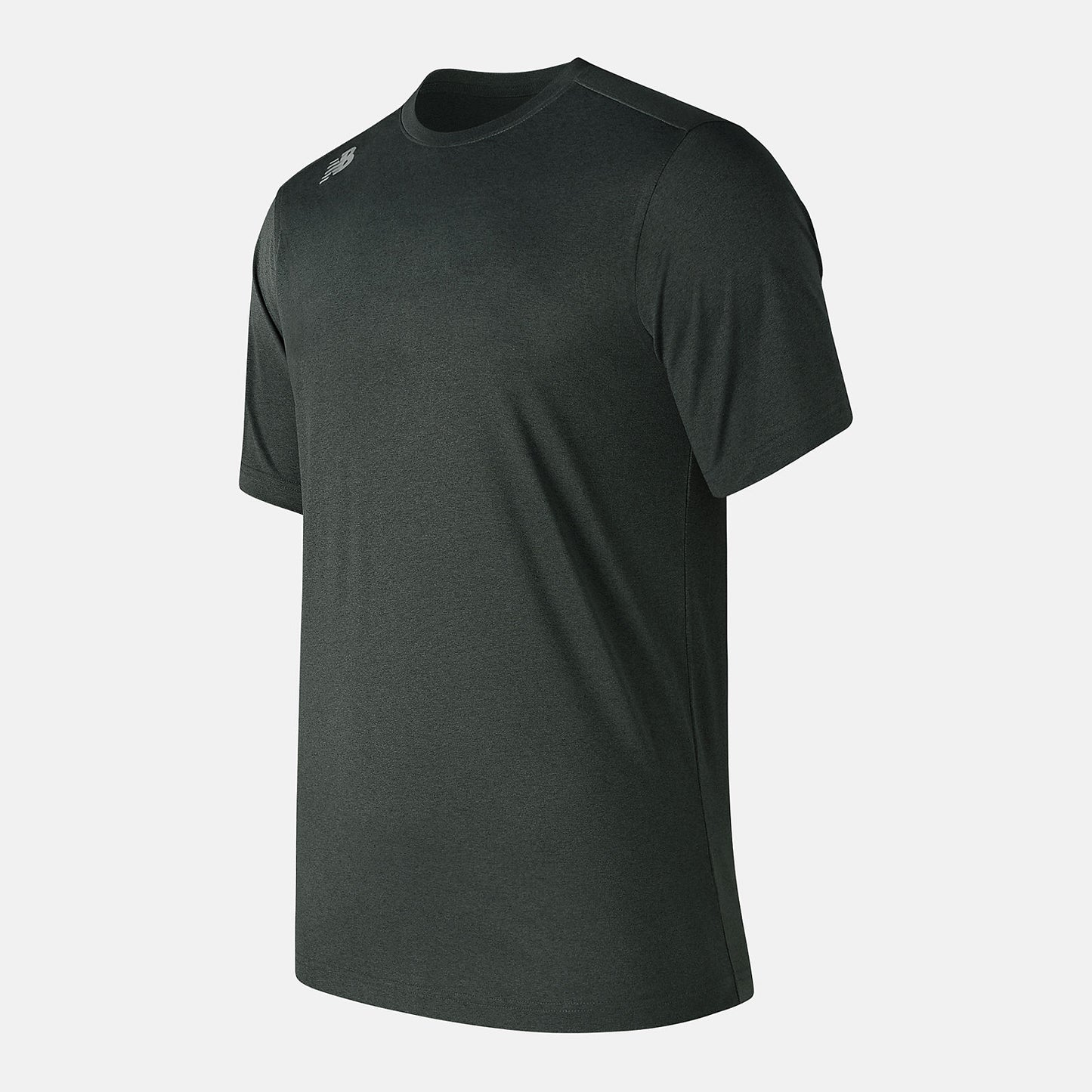 Dark Heather Grey Short Sleeve Tech Tee | New Balance Clothing