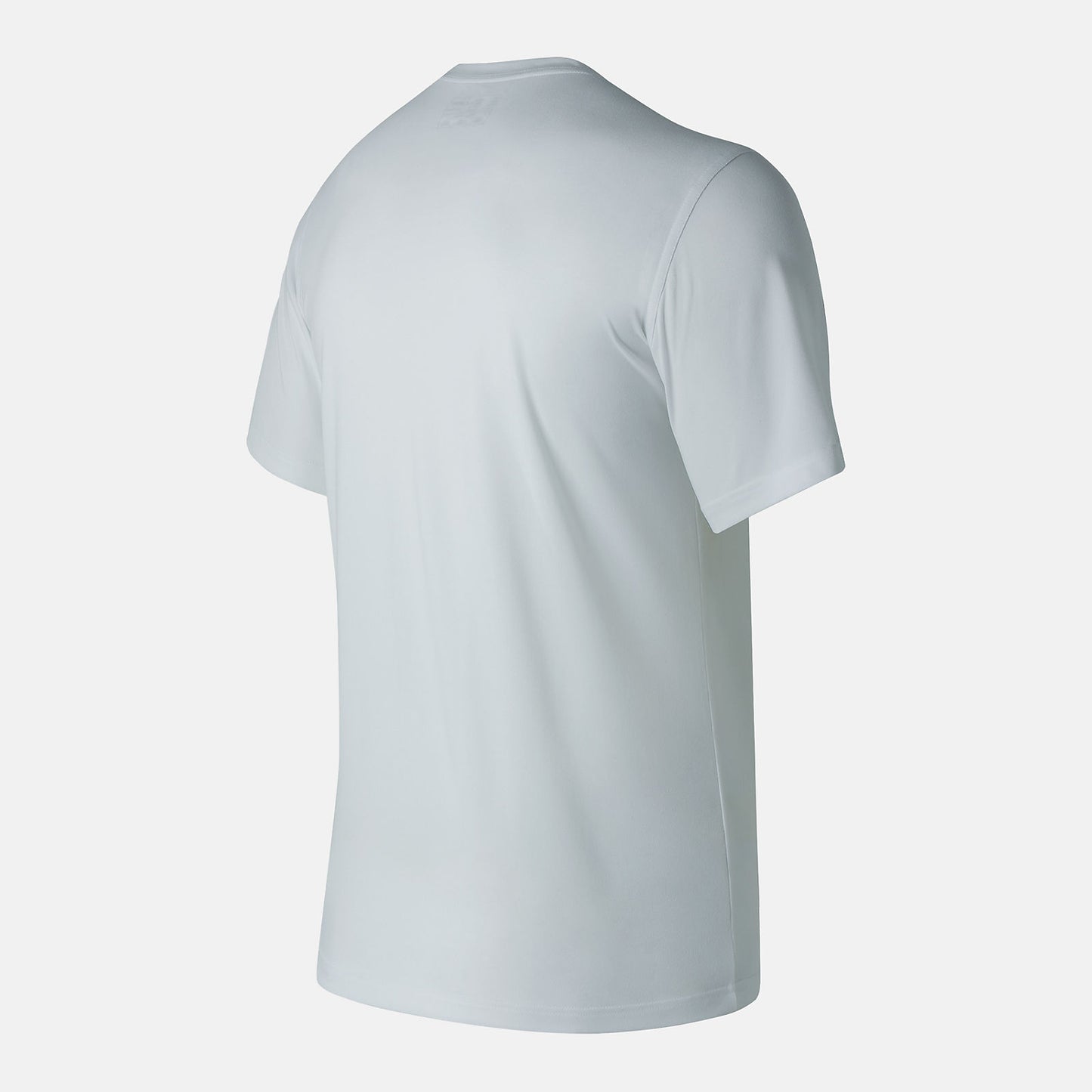 White Short Sleeve Tech Tee | New Balance Clothing