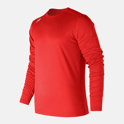 Team Red LS Tech Baseball Tee | New Balance Clothing