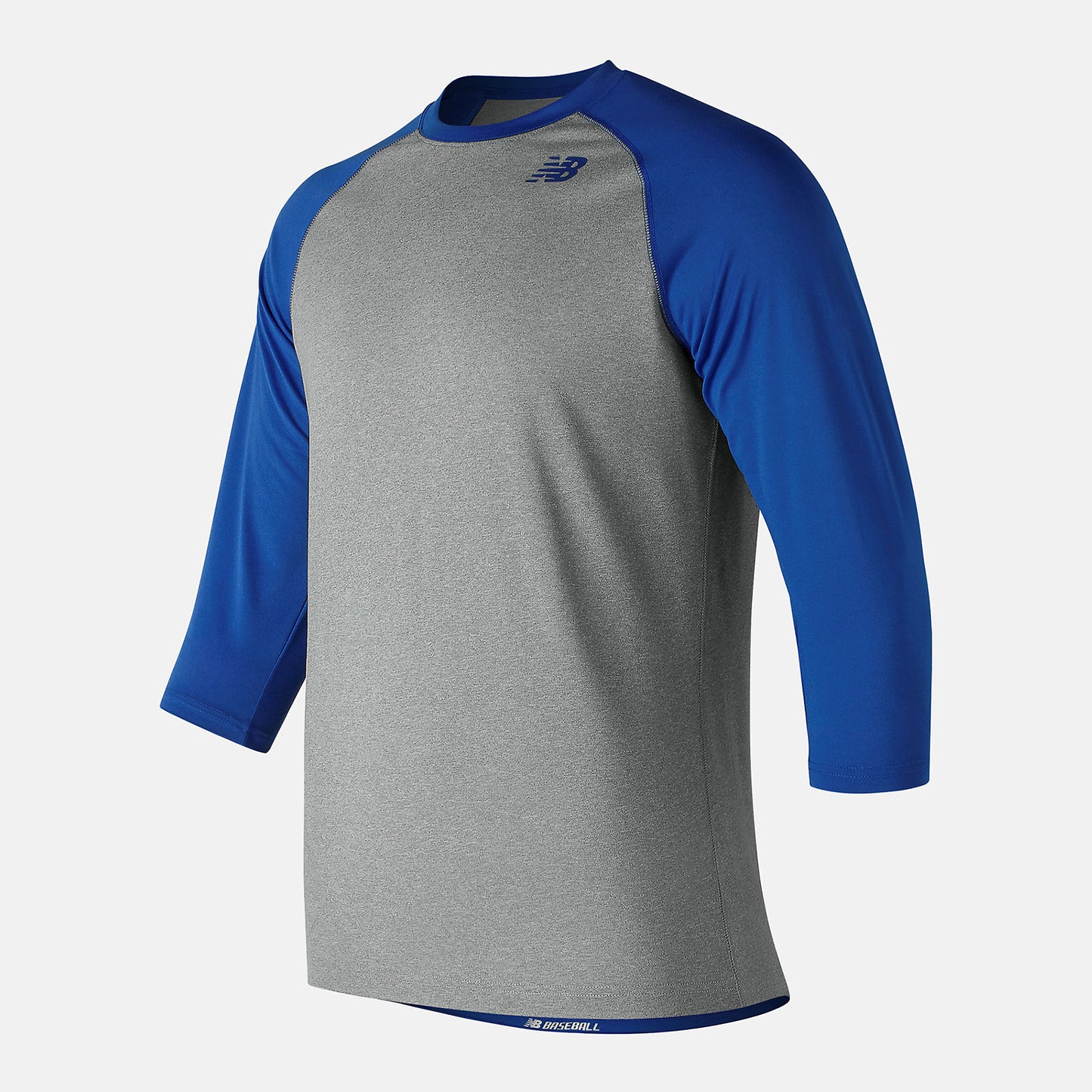 Team Royal 3/4 Baseball Raglan Top | New Balance Clothing