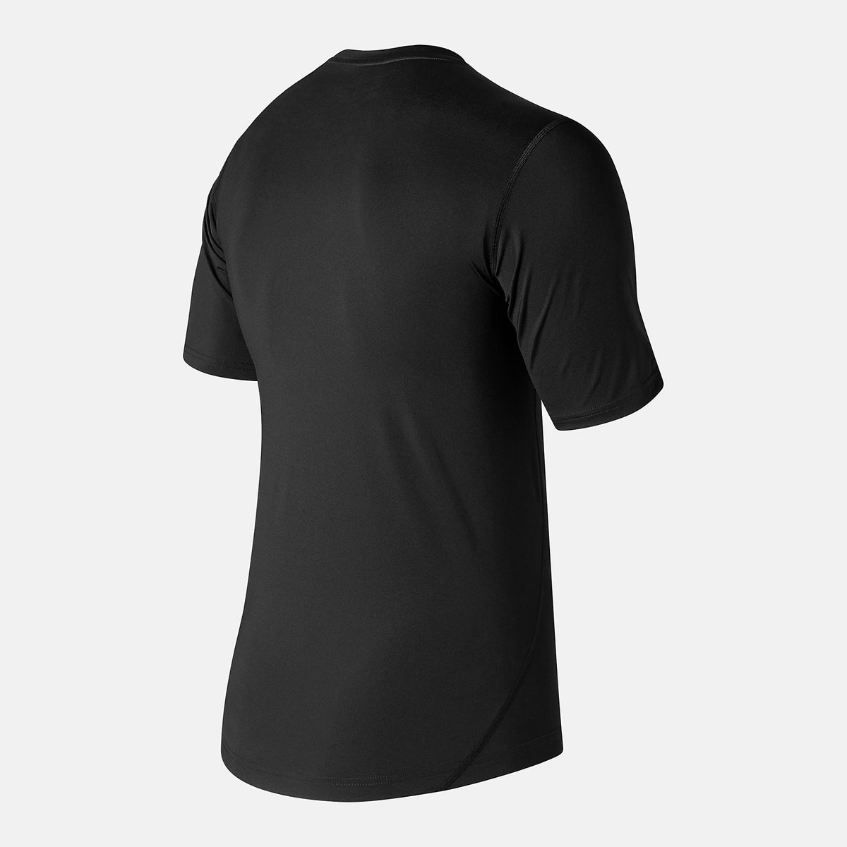 Team Black NB SS Compression Top | New Balance Clothing