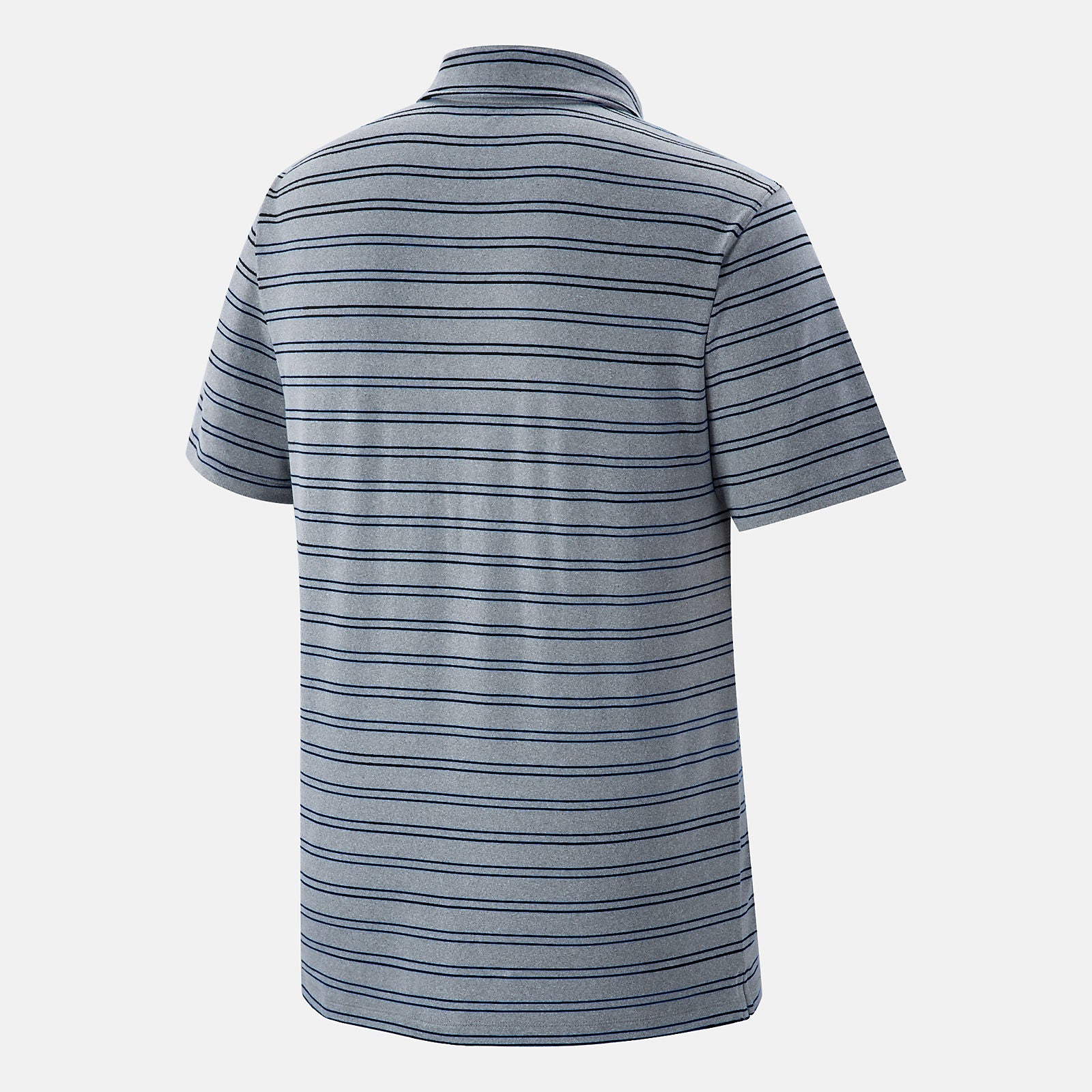 Black Stripe Polo | New Balance Clothing