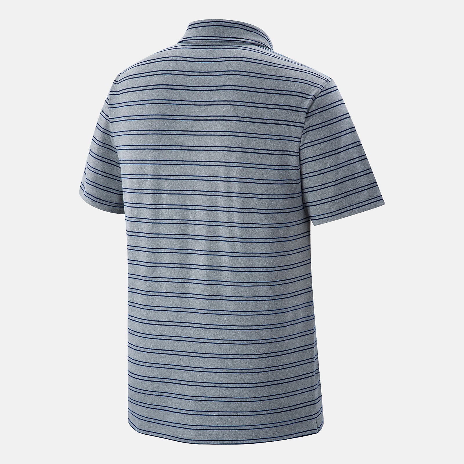 Team Navy Stripe Polo | New Balance Clothing
