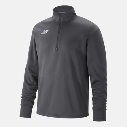 Gunmetal Thermal Half Zip | New Balance Clothing