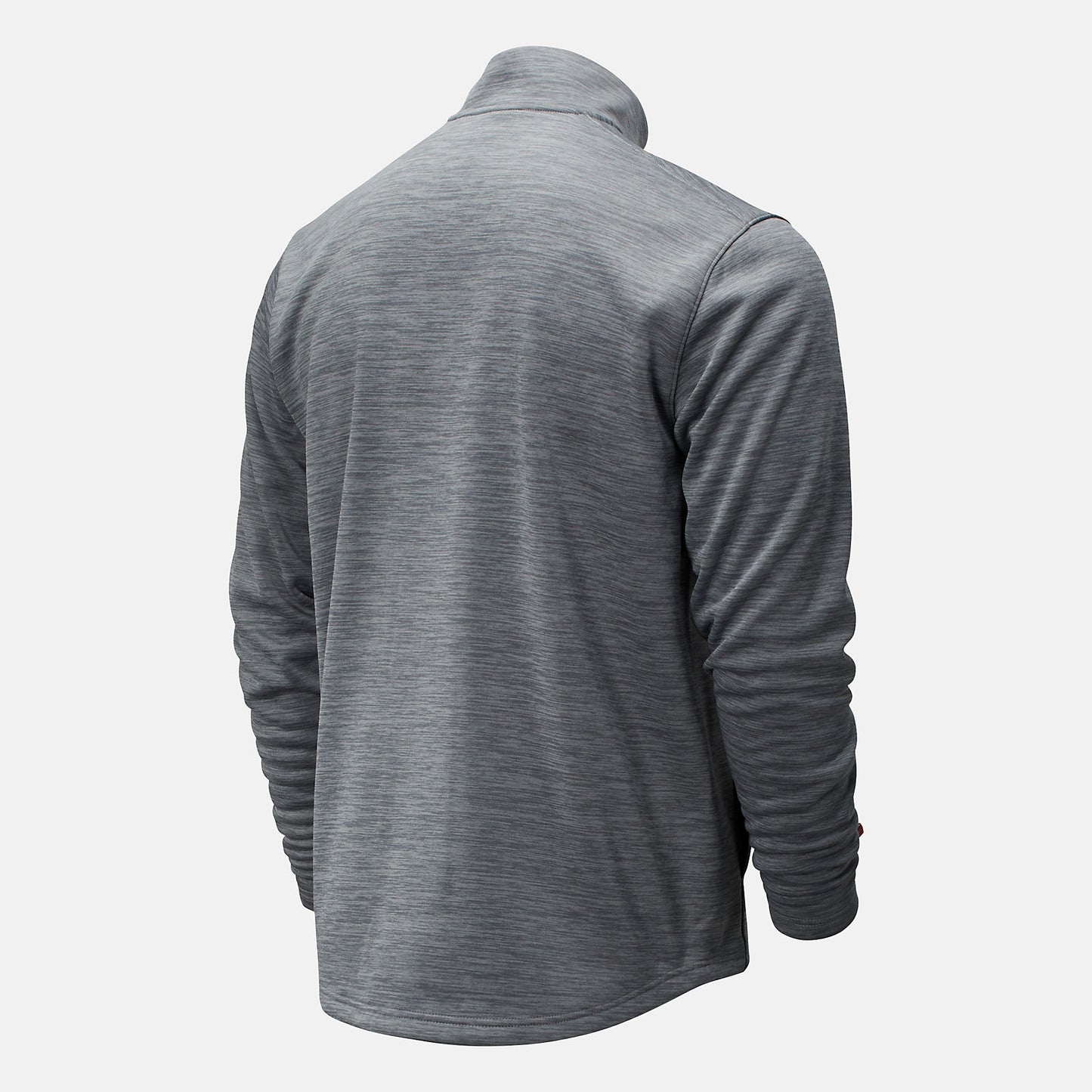 Med Heather Grey Thermal Half Zip | New Balance Clothing
