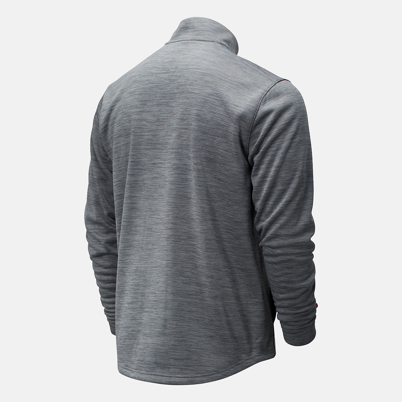 Med Heather Grey Thermal Half Zip | New Balance Clothing