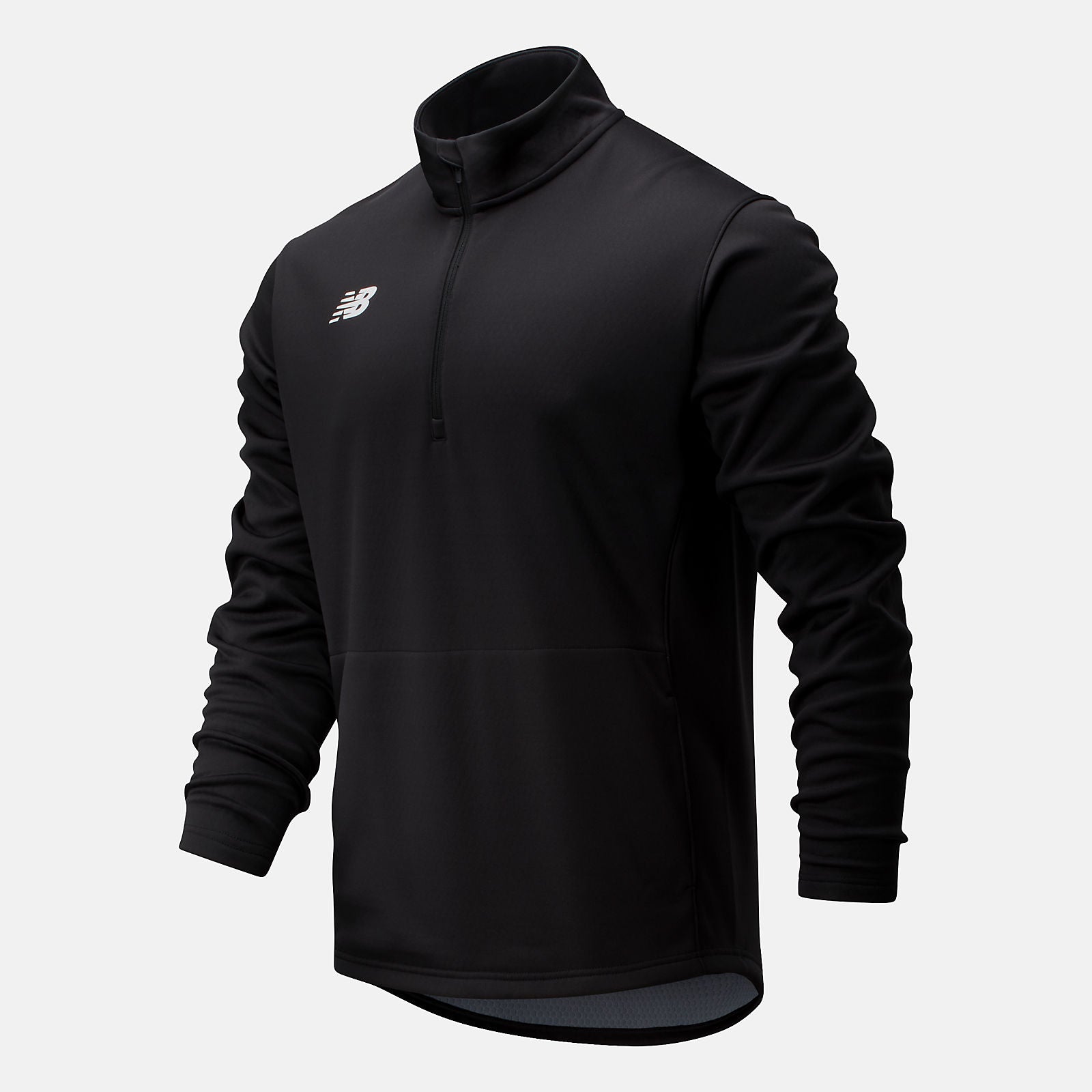 Team Black Thermal Half Zip | New Balance Clothing