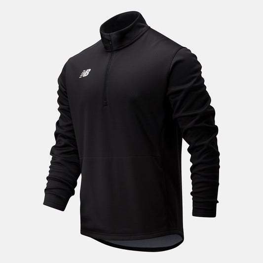 Team Black Thermal Half Zip | New Balance Clothing