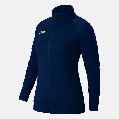 Team Navy Knit Training Jacket | New Balance Clothing