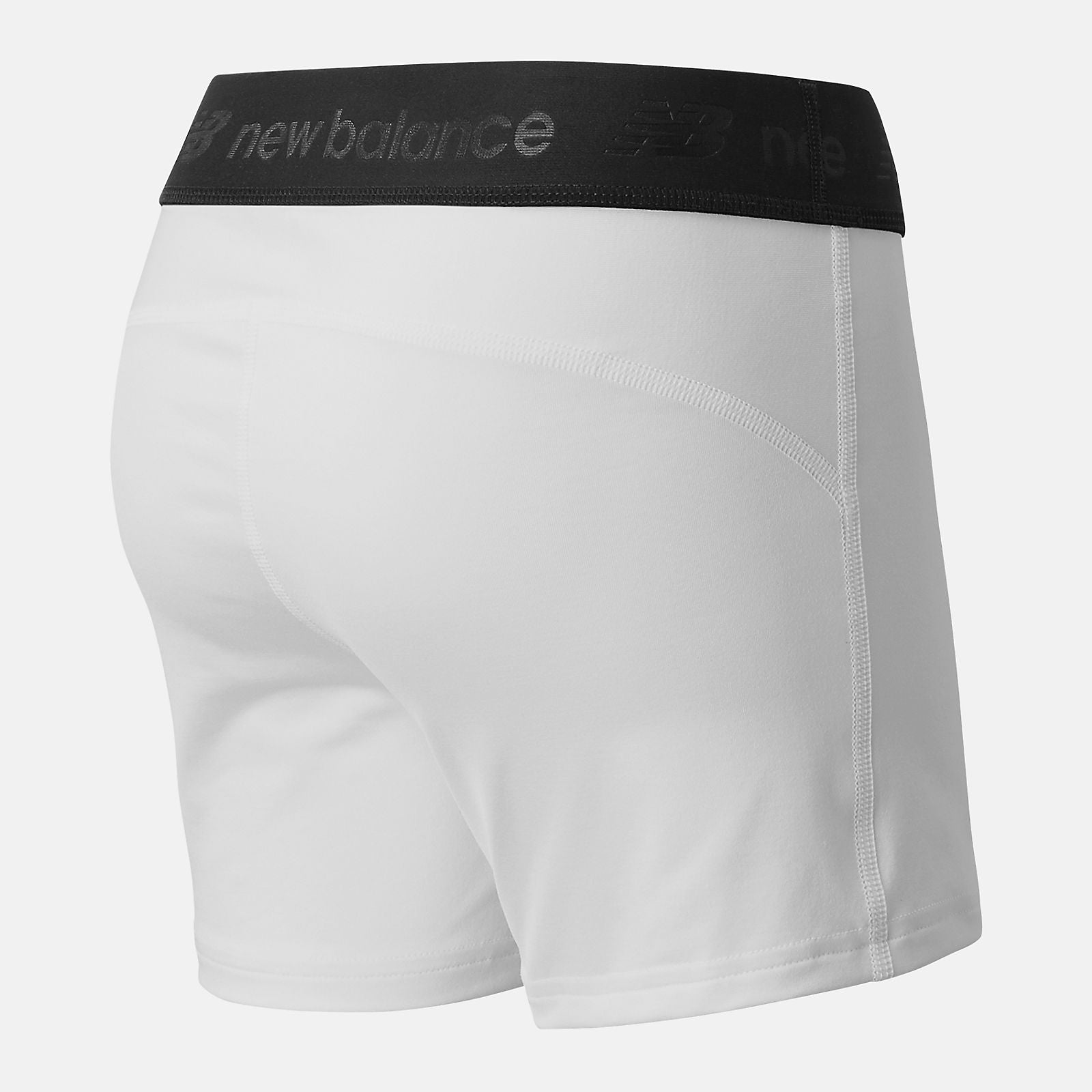 White NB Compression Short | New Balance Clothing