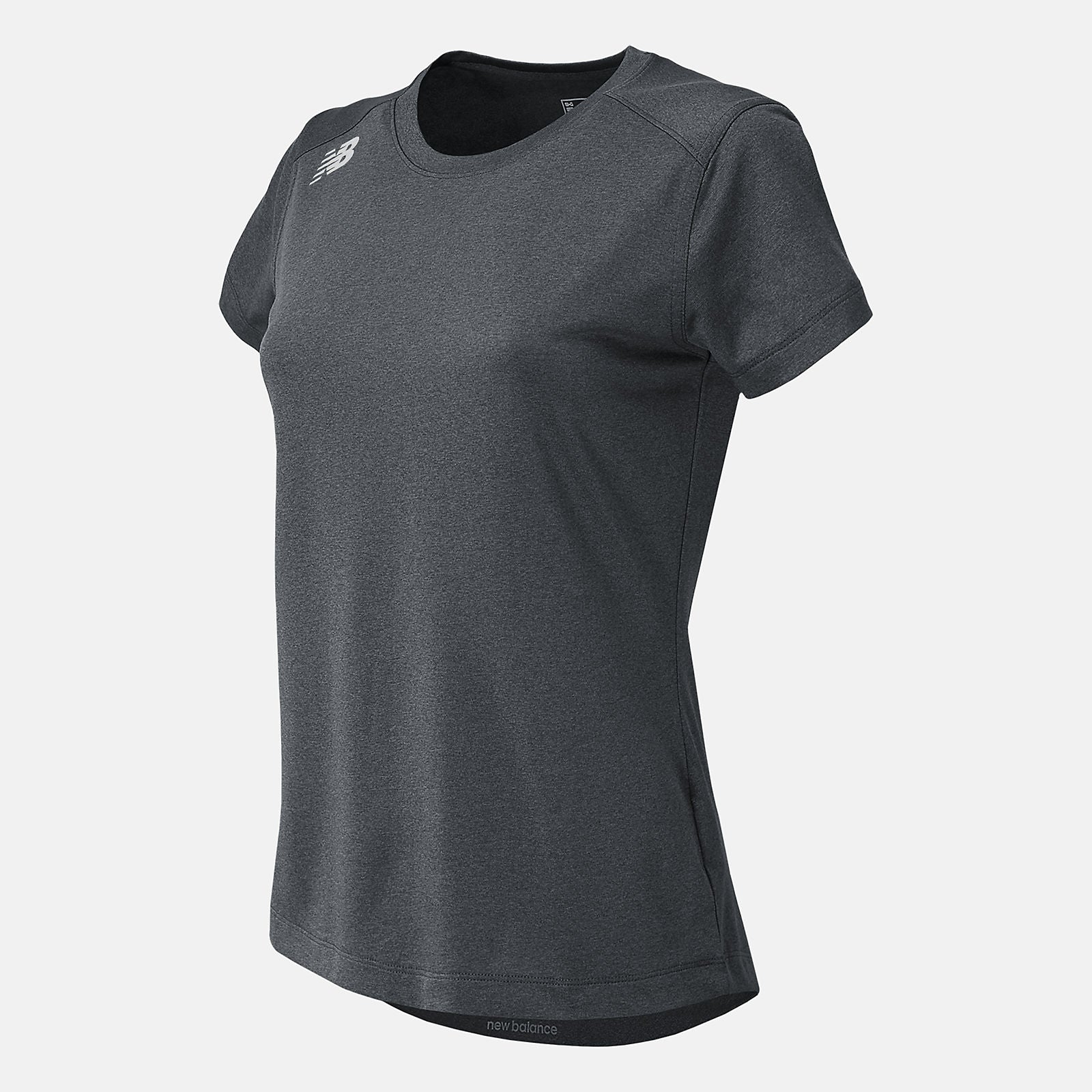 Dark Heather Grey NB Short Sleeve Tech Tee | New Balance Clothing