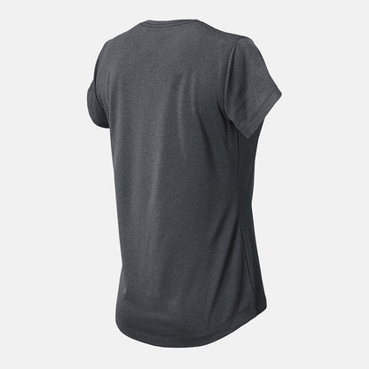 Dark Heather Grey NB Short Sleeve Tech Tee | New Balance Clothing