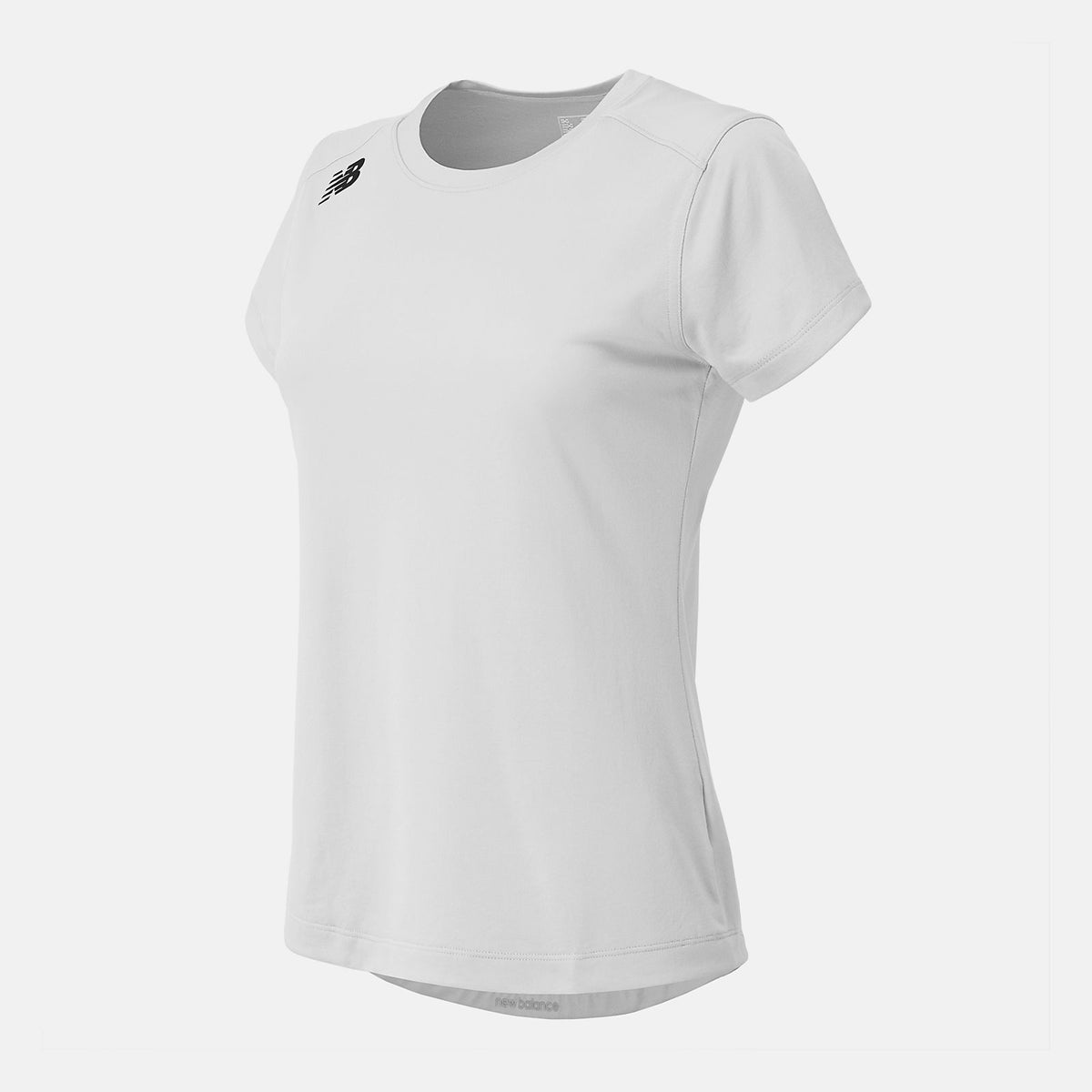 White NB Short Sleeve Tech Tee | New Balance Clothing