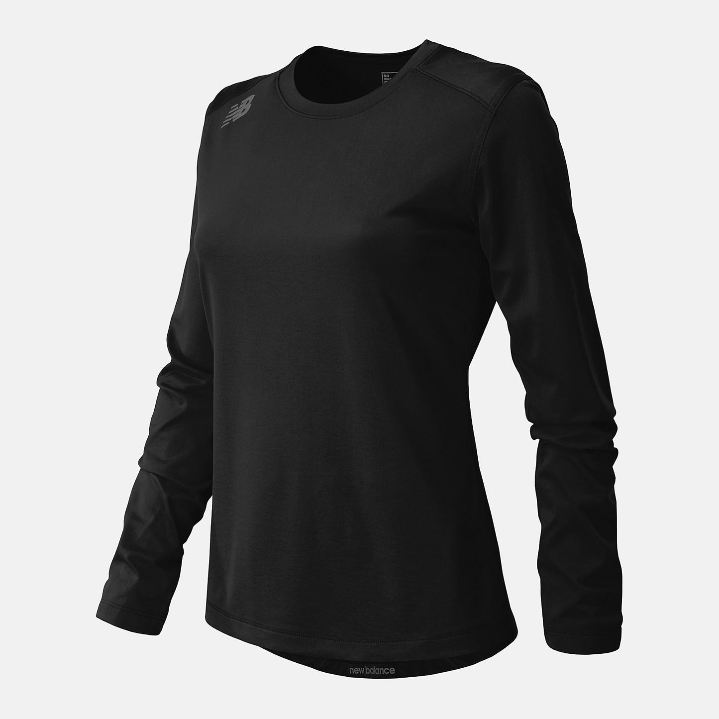 Team Black NB Long Sleeve Tech Tee | New Balance Clothing