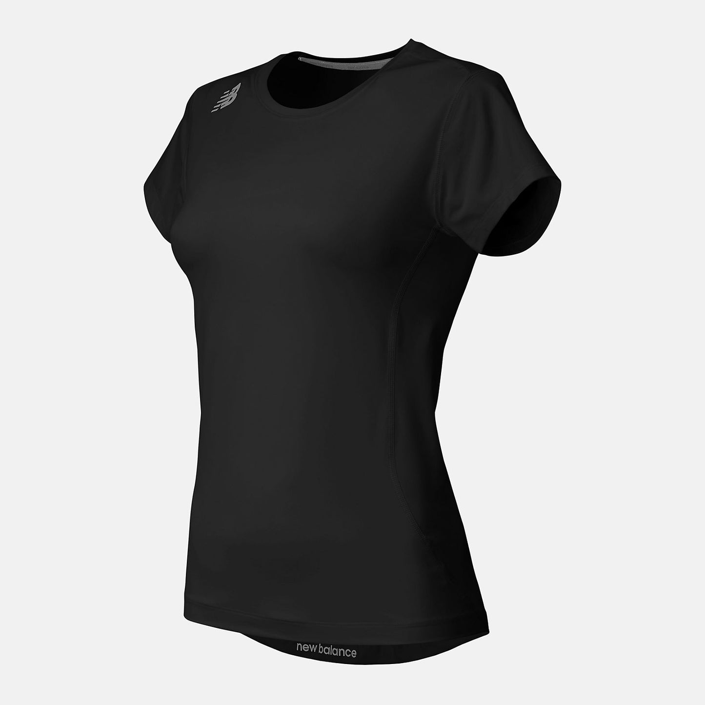 Team Black NB Short Sleeve Compression Top | New Balance Clothing