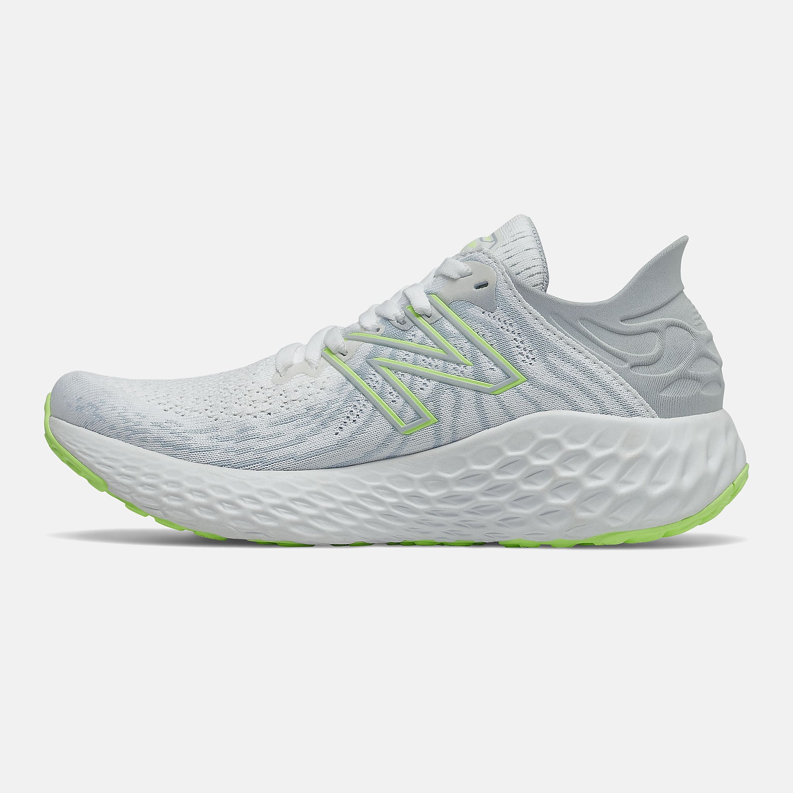 White/Bleached Lime Glo Fresh Foam 1080v11 | New Balance Shoes