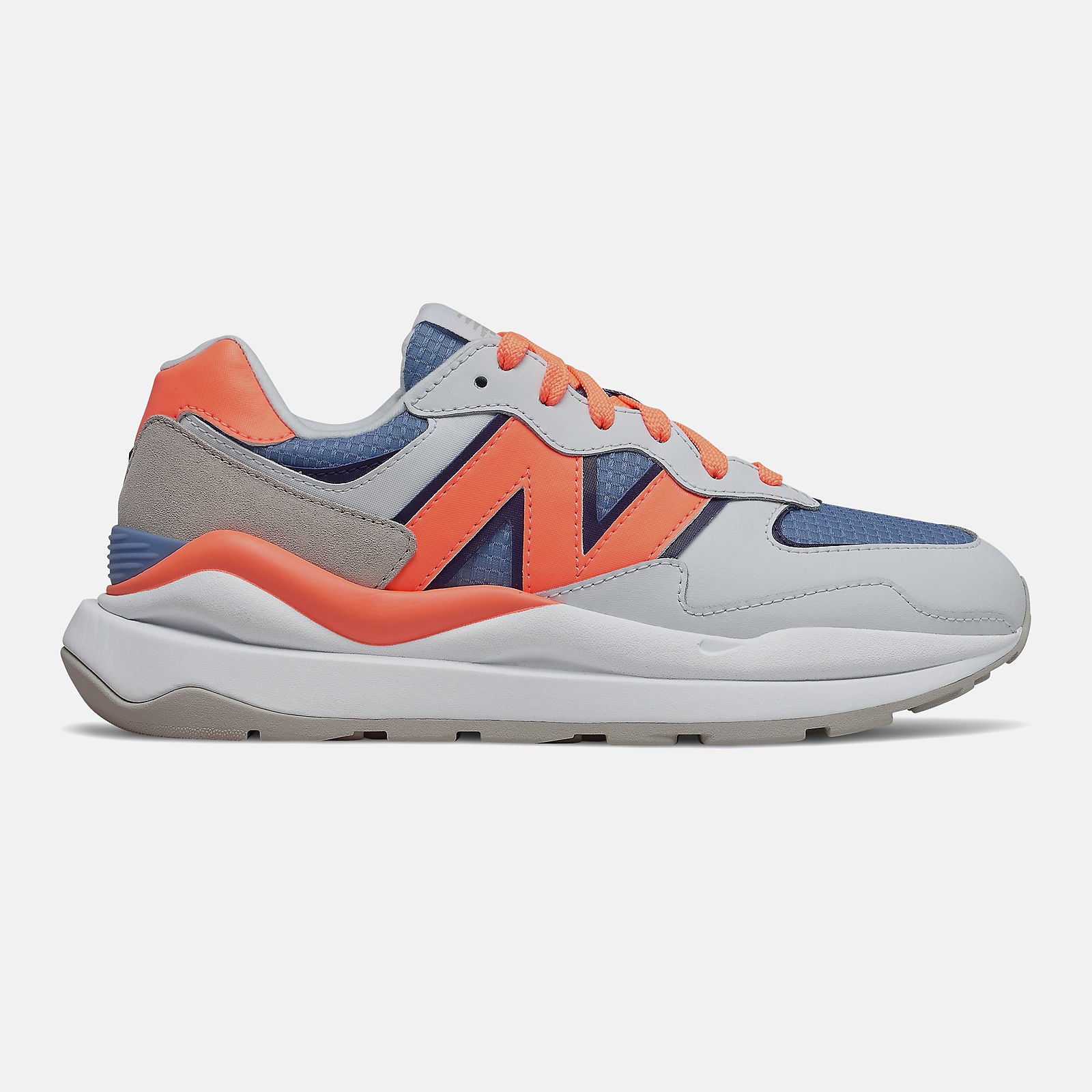 NB White/Stellar Blue 57/40 | New Balance Shoes