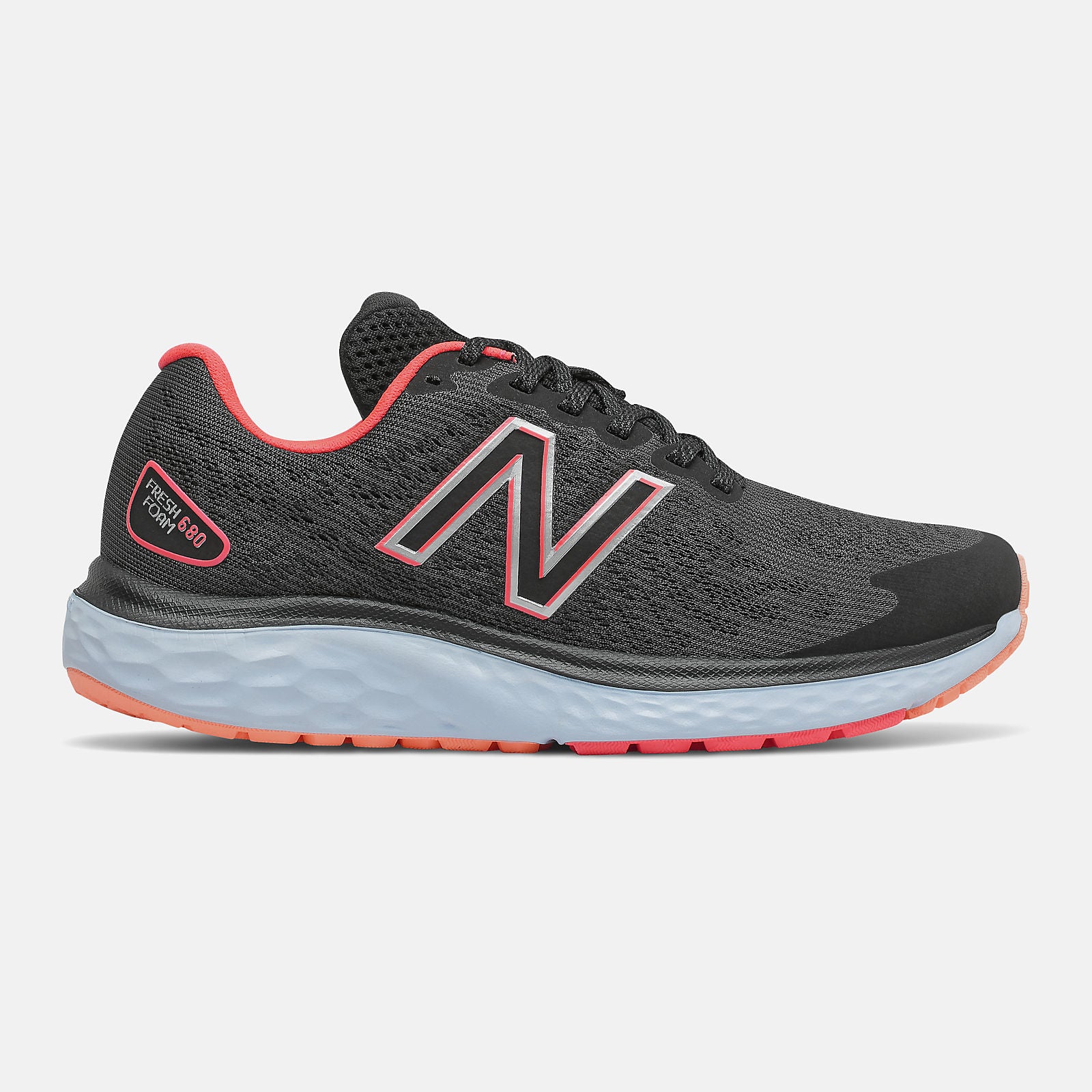 Black/Vivid Coral Fresh Foam 680v7 | New Balance Shoes