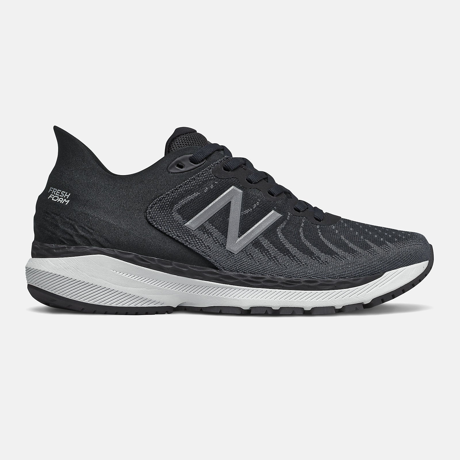 Black/White and Lead Fresh Foam 860v11 | New Balance Shoes
