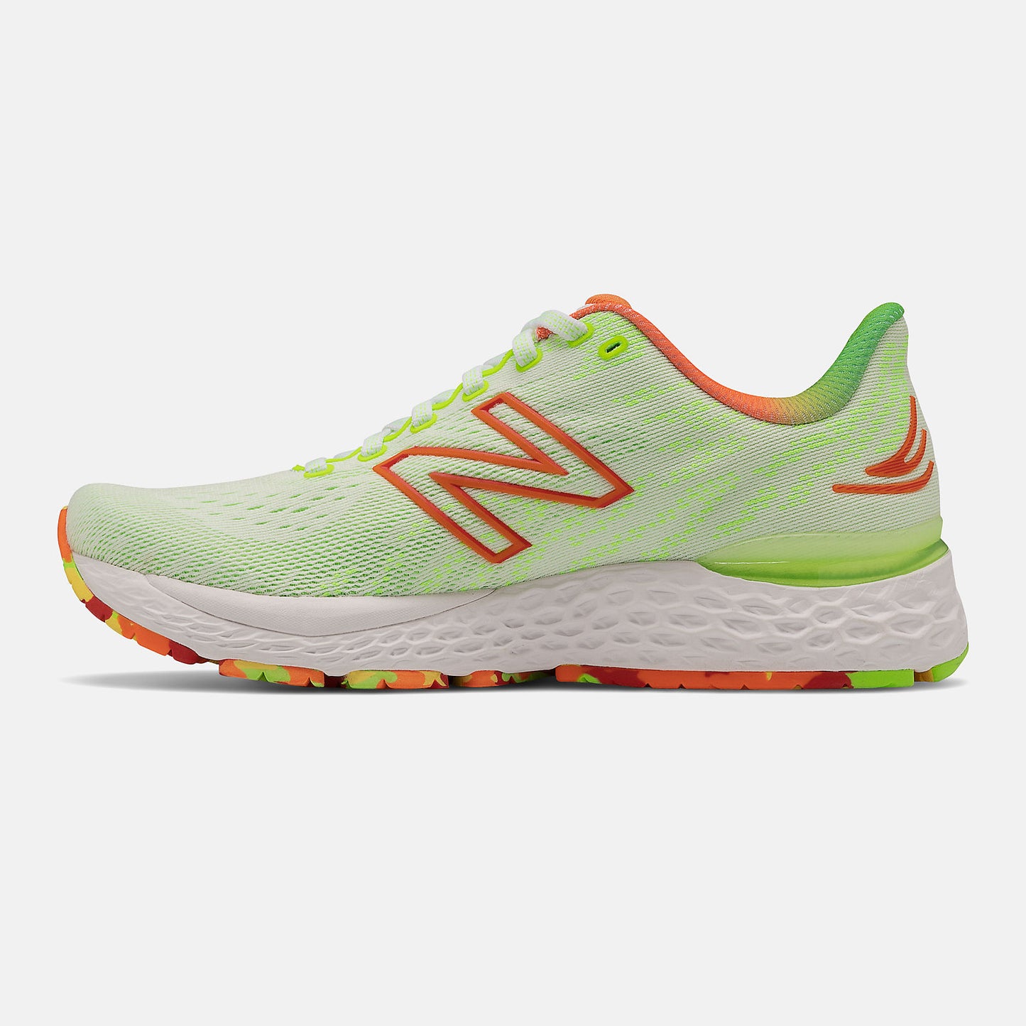 White/Energy Lime Fresh Foam 880v11 | New Balance Shoes