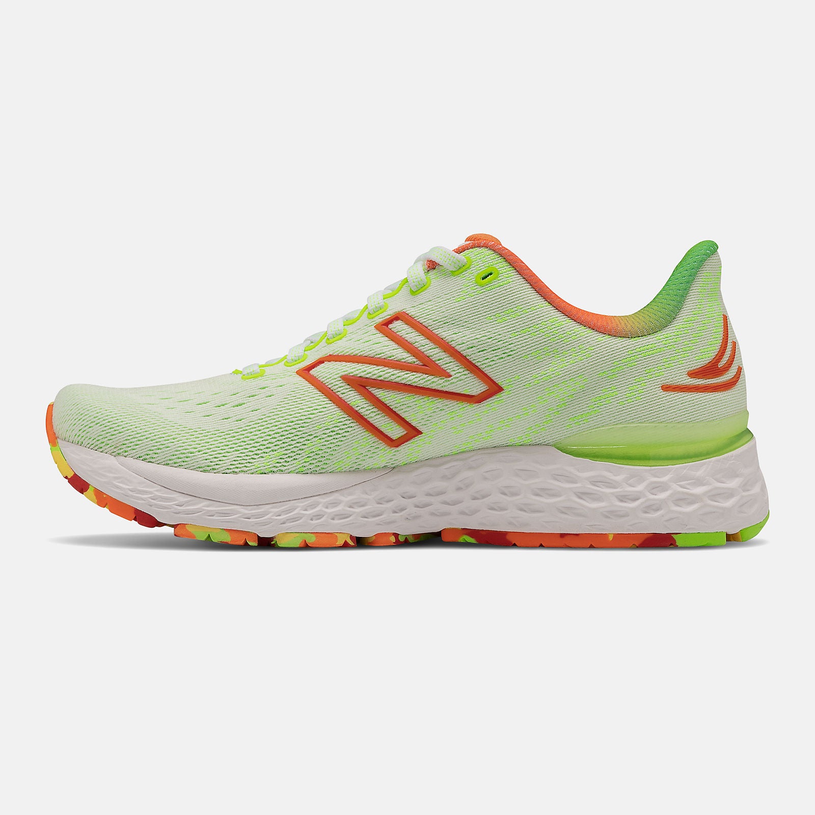 White/Energy Lime Fresh Foam 880v11 | New Balance Shoes