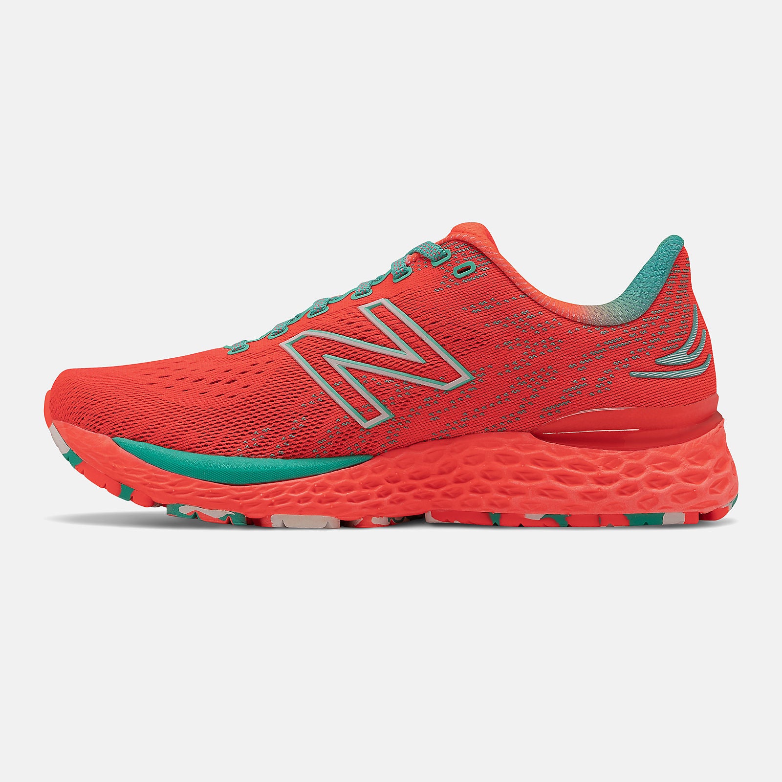 Vivid Coral/Emerald Sky Fresh Foam 880v11 | New Balance Shoes