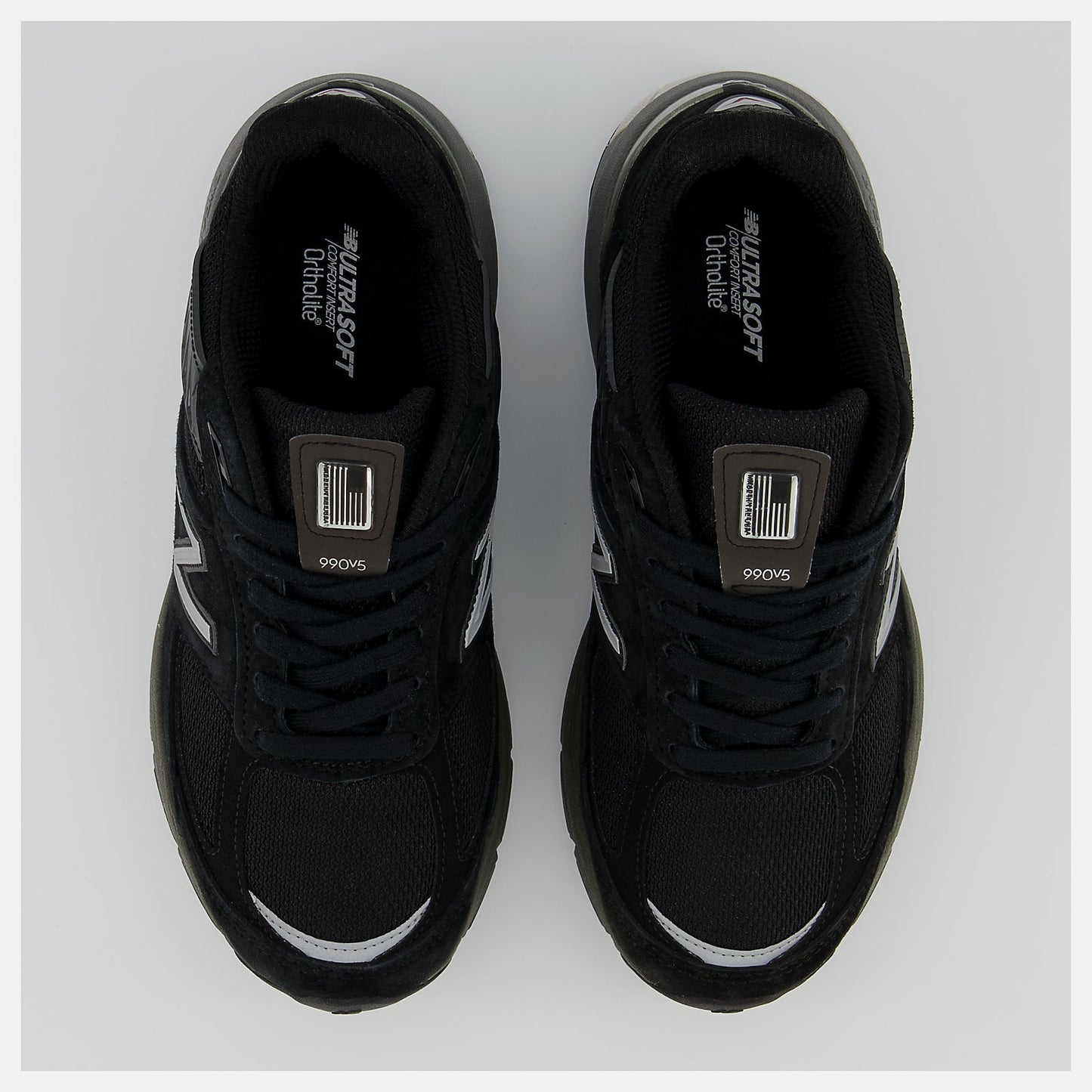 Black/Silver Made in US 990v5 | New Balance Shoes