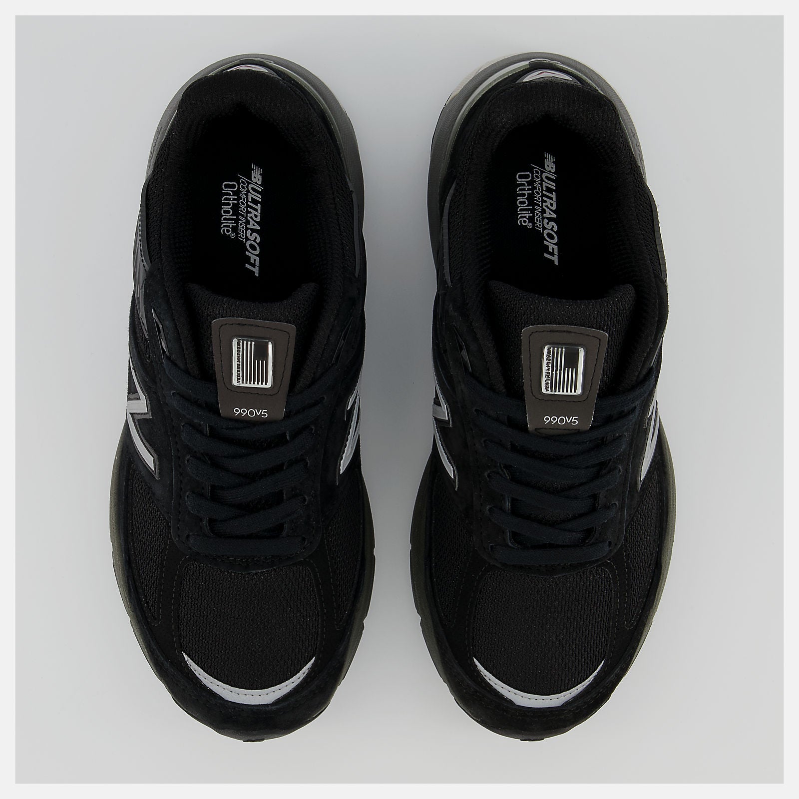 Black/Silver Made in US 990v5 | New Balance Shoes