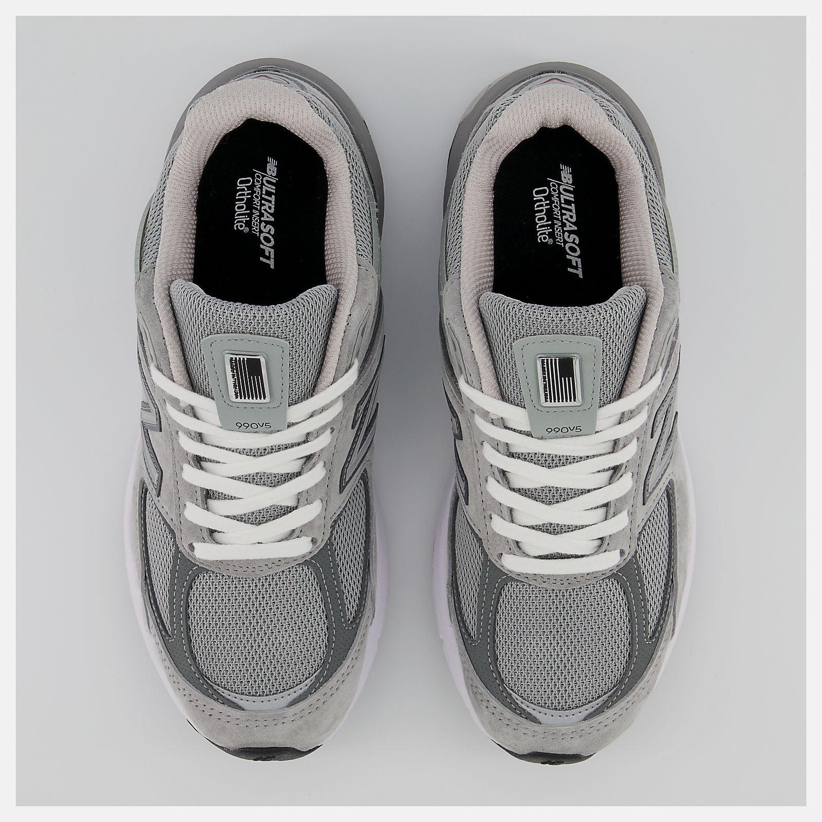 Grey/Castlerock Made in US 990v5 | New Balance Shoes