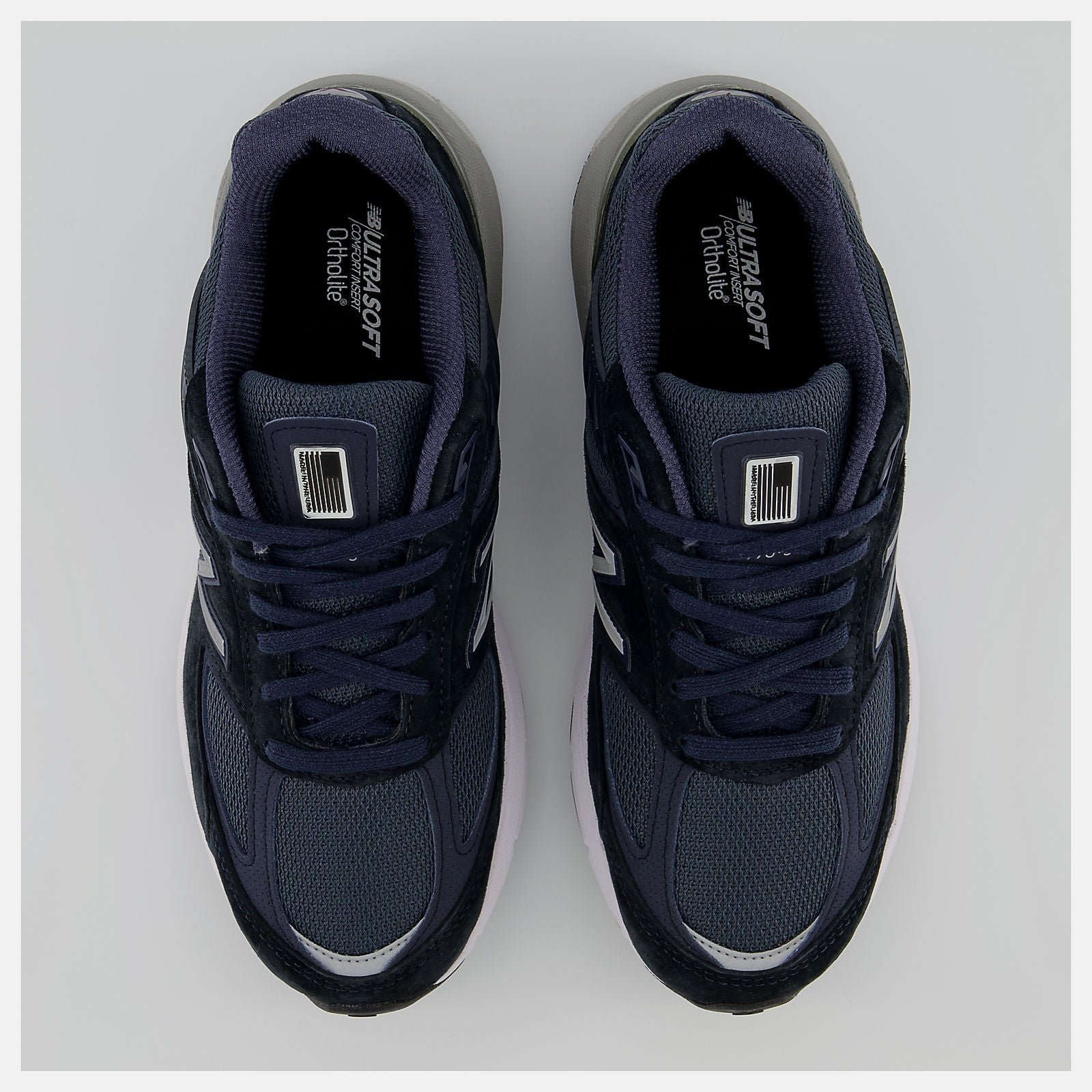 Navy/Silver Made in US 990v5 | New Balance Shoes