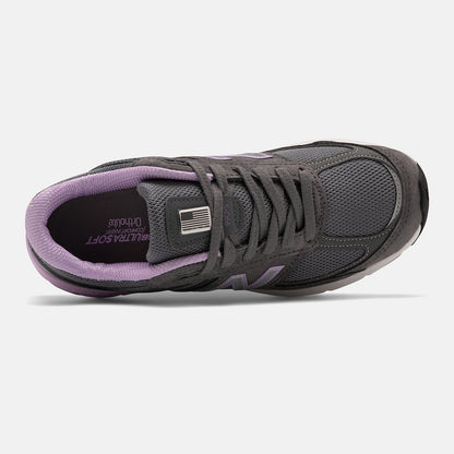 Lead/Dark Violet Glo Made IN US 990v5 | New Balance Shoes