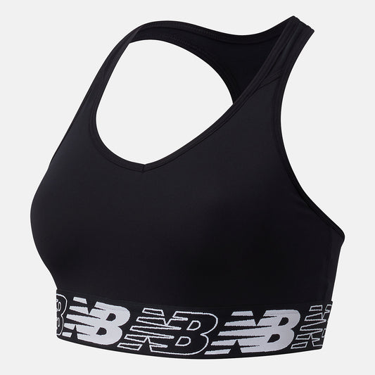 Black NB Pace Bra 3.0 | New Balance Clothing