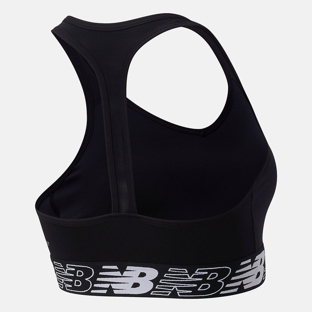 Black NB Pace Bra 3.0 | New Balance Clothing