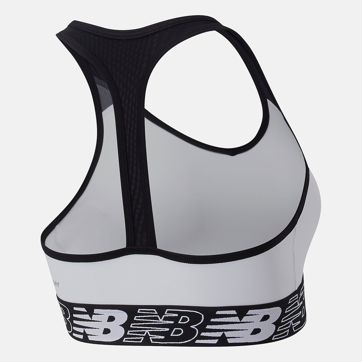 White NB Pace Bra 3.0 | New Balance Clothing