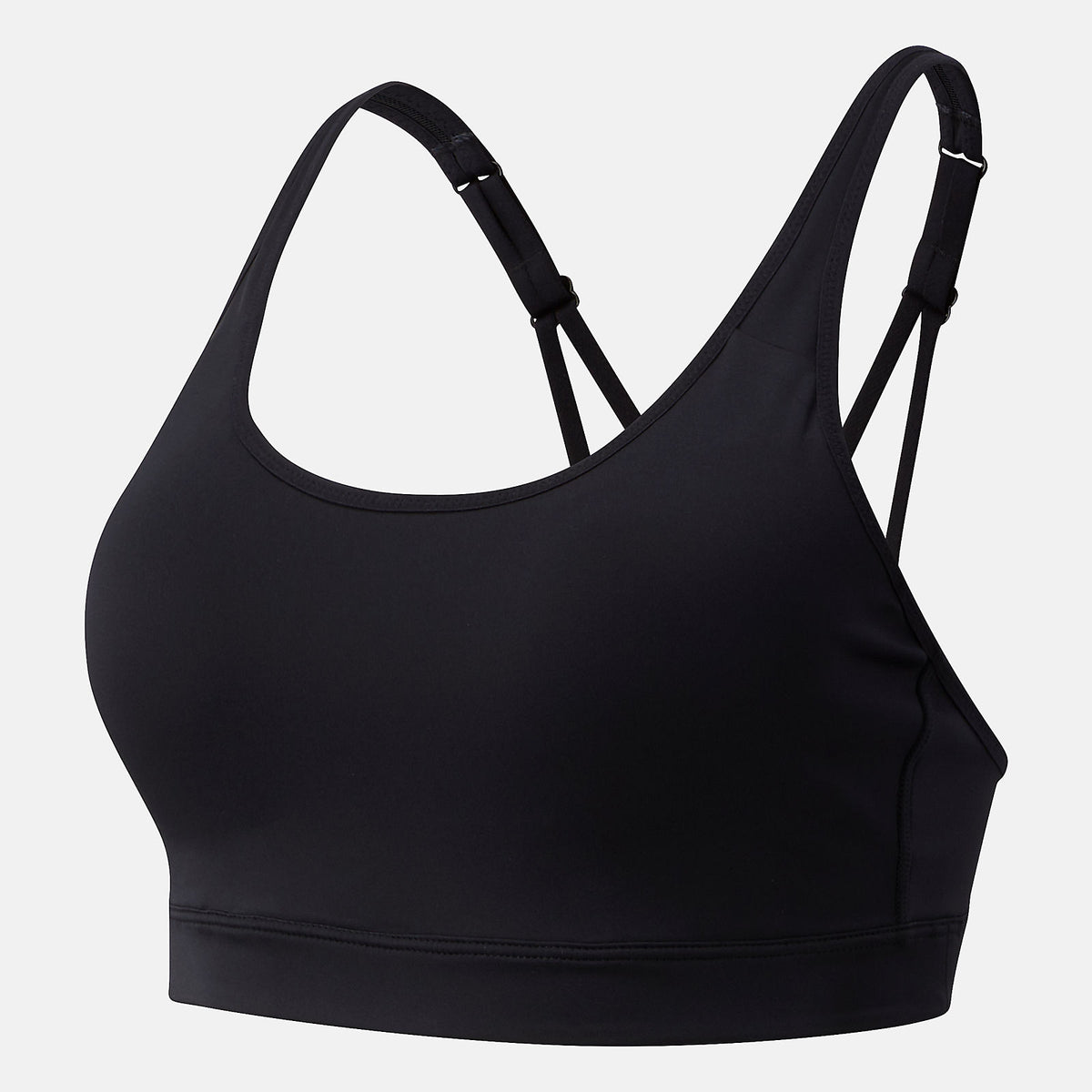 Black NB Hero Bra 3.0 | New Balance Clothing