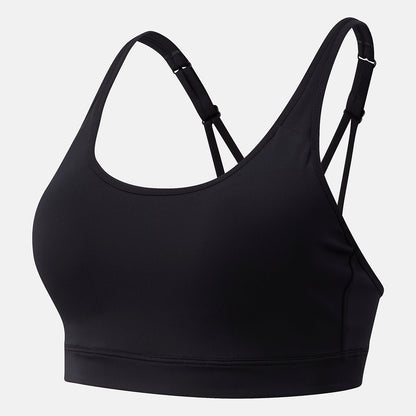 Black NB Hero Bra 3.0 | New Balance Clothing