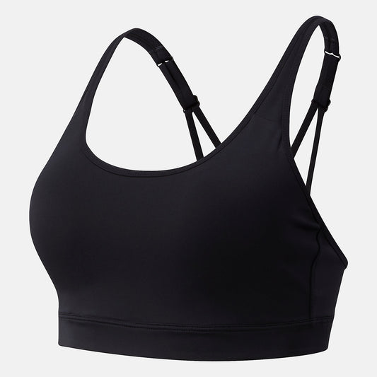 Black NB Hero Bra 3.0 | New Balance Clothing