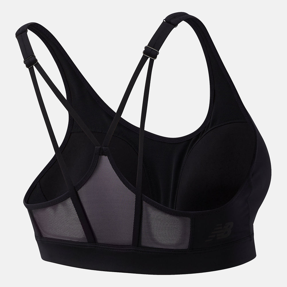 Black NB Hero Bra 3.0 | New Balance Clothing