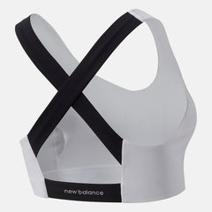 White NB Fuel Bra | New Balance Clothing