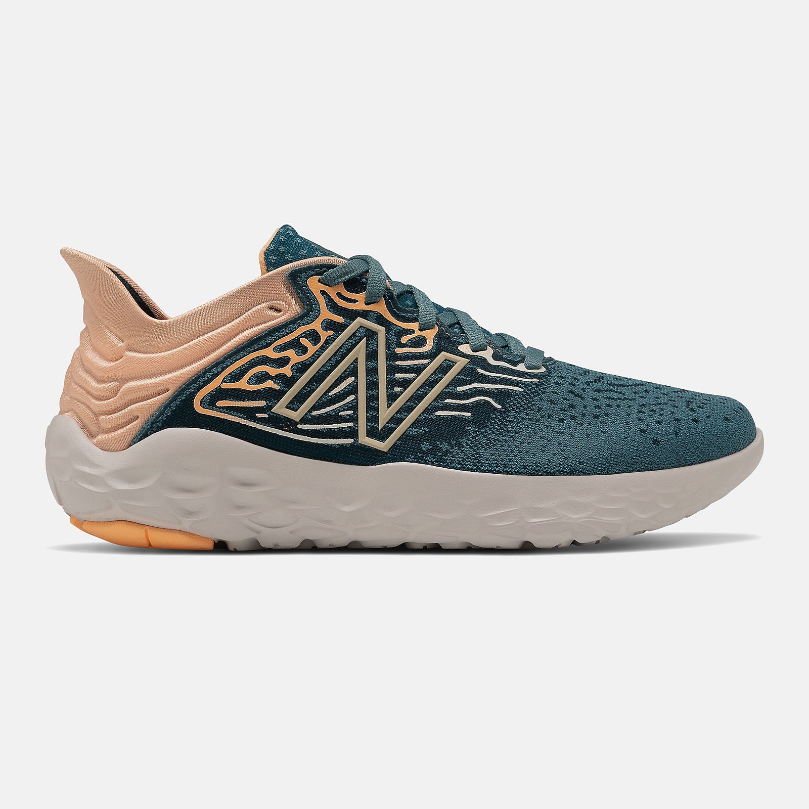 Teal/Light Mango Fresh Foam Beacon v3 | New Balance Shoes