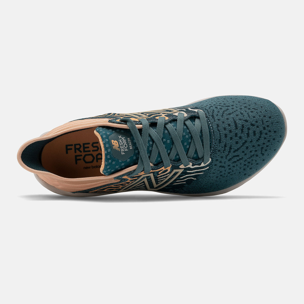 Teal/Light Mango Fresh Foam Beacon v3 | New Balance Shoes
