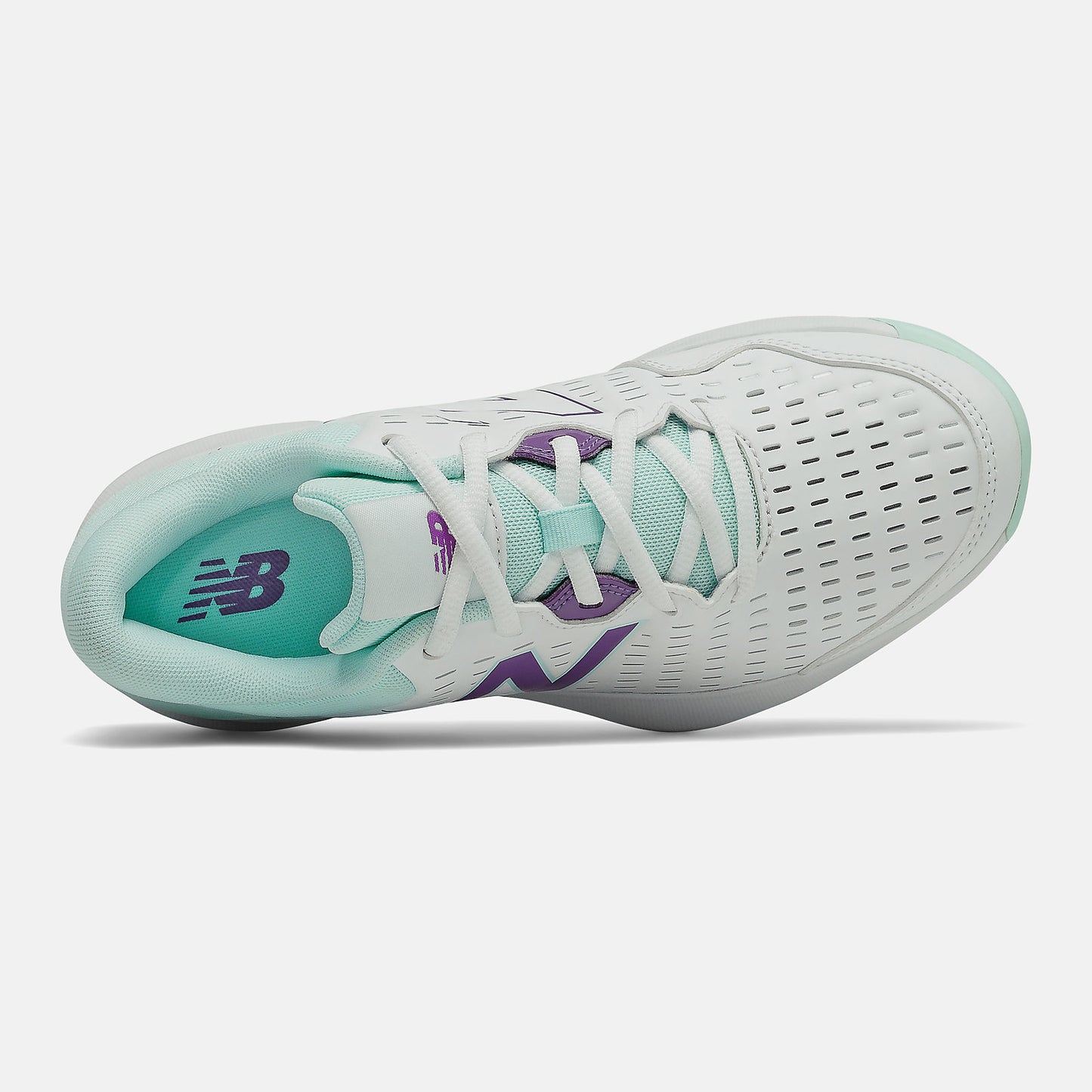 White/White Mint 696v4 | New Balance Shoes